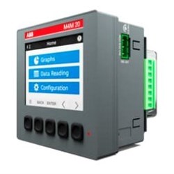 ABB M4M 20-M ETHERNET NETWORK ANALYZER WITH 2 DO, AUX SUPPLY 48-240 V AC/DC, MODBUS TCP/IP M4M 20-M ETHERNET